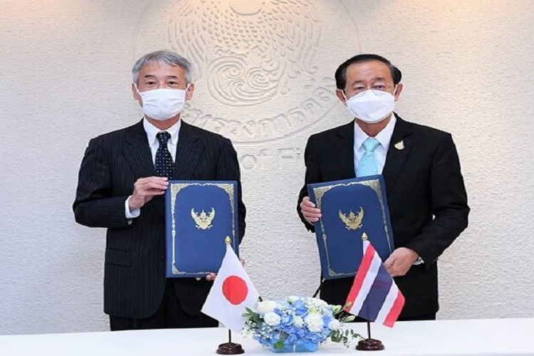 ลงนามสัญญากู้เงินจากรัฐบาลญี่ปุ่น